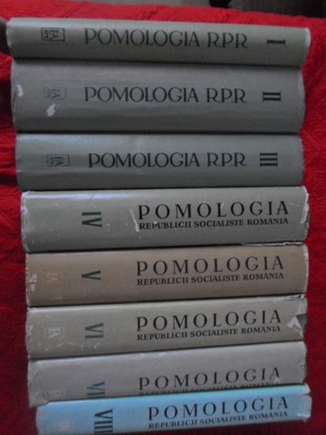 Vezi detalii pentru Pomologia R.p.r. (r.s.r.) Vol.1-8 Completa