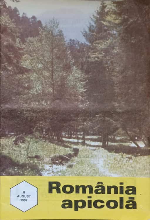 Revista romania apicola. nr.8, august 1997