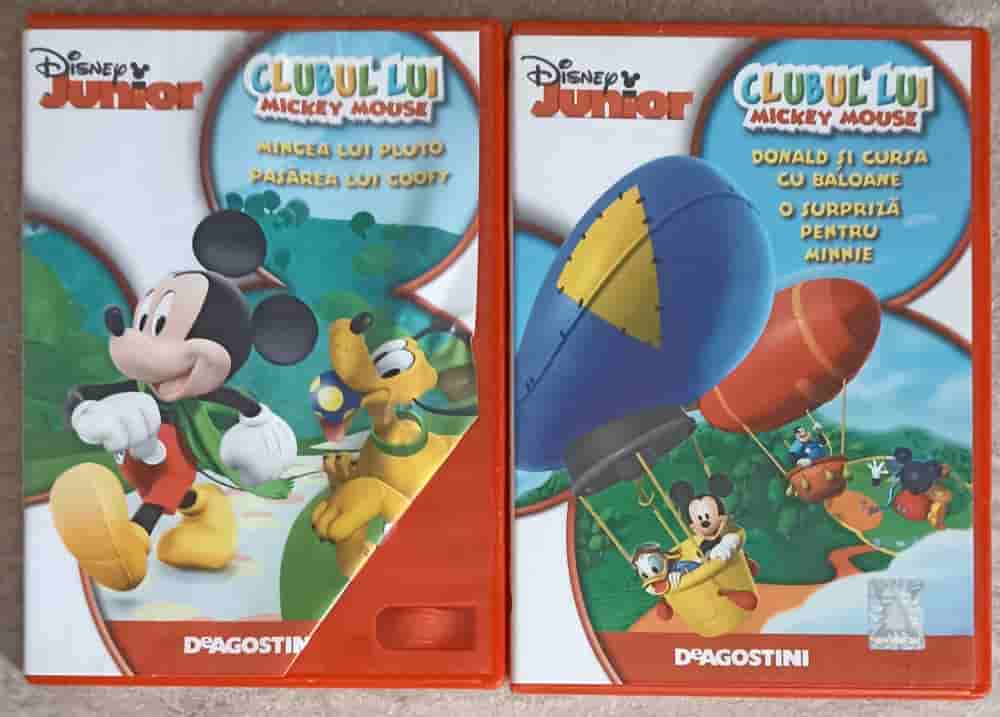 Set 2 Dvd-uri Clubul Lui Mickey Mouse Vol.1-2