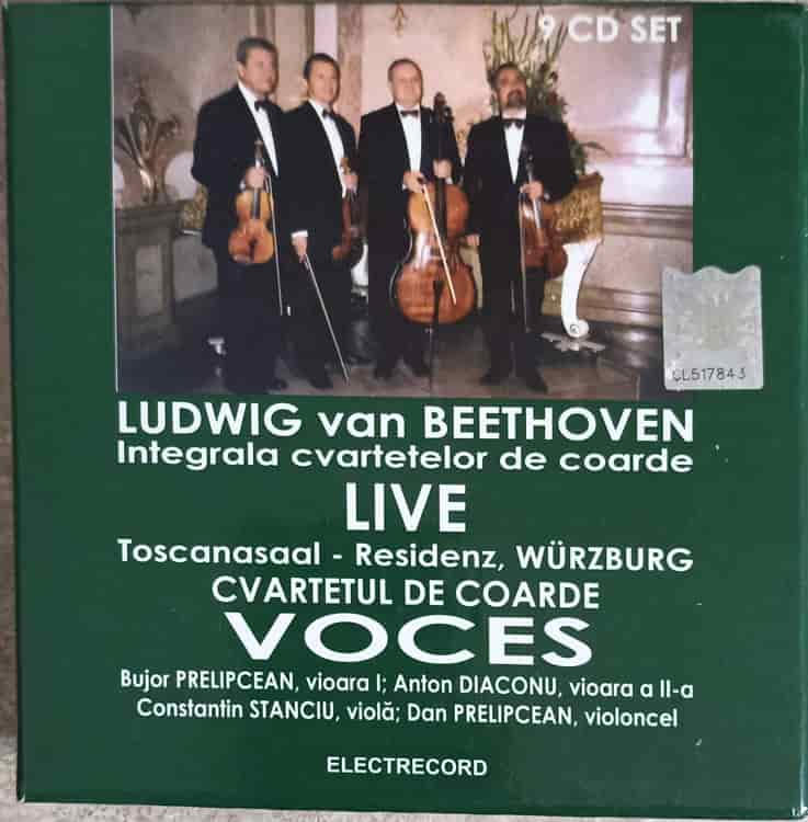 Set 8 Cd-uri Ludwig Van Beethoven (lipsa Cd 1)