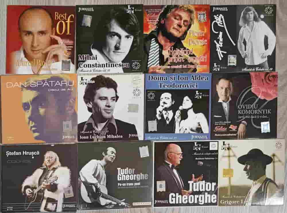 Vezi detalii pentru Set 12 Cd-uri Muzica Usoara Romaneasca - Voci Masculine