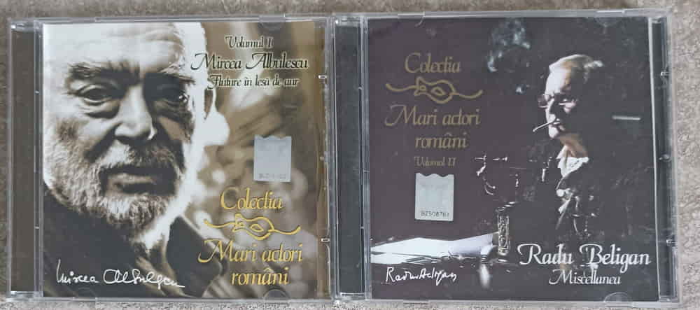 Vezi detalii pentru Set Cd: Colectia Actori Romani Vol.1-2 Mircea Albulescu, Radu Beligan