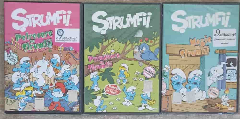 Lot 3 Dvd-uri Strumfii