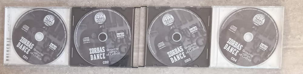 Lot 4 Cd-uri Zorbas Dance