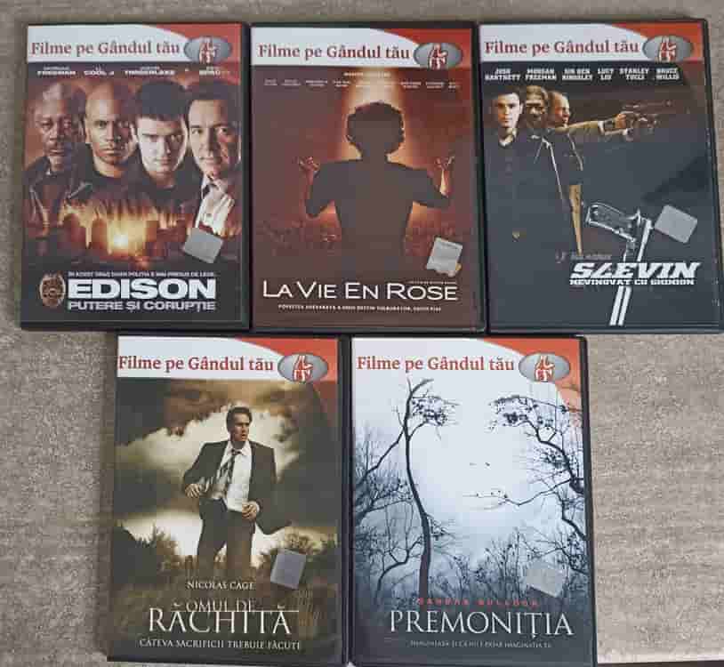 Lot 5 Dvd-uri Filme Pe Gandul Tau