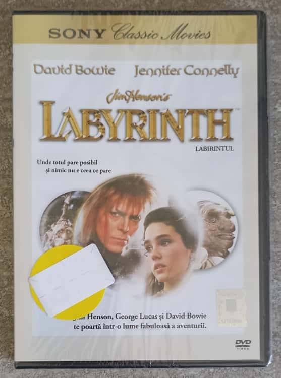 Vezi detalii pentru Dvd Film: Labyrinth - Labirintul