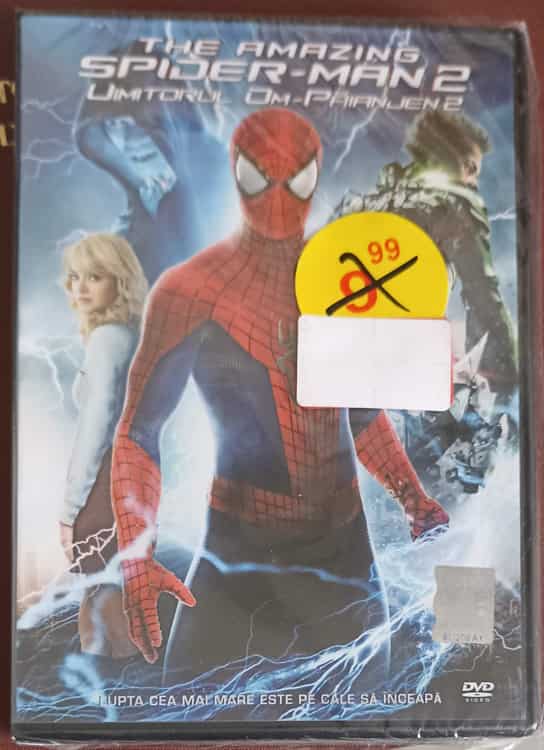 Dvd Film: The Amazing Spider-man 2. Uimitorul Om Paianjen 2