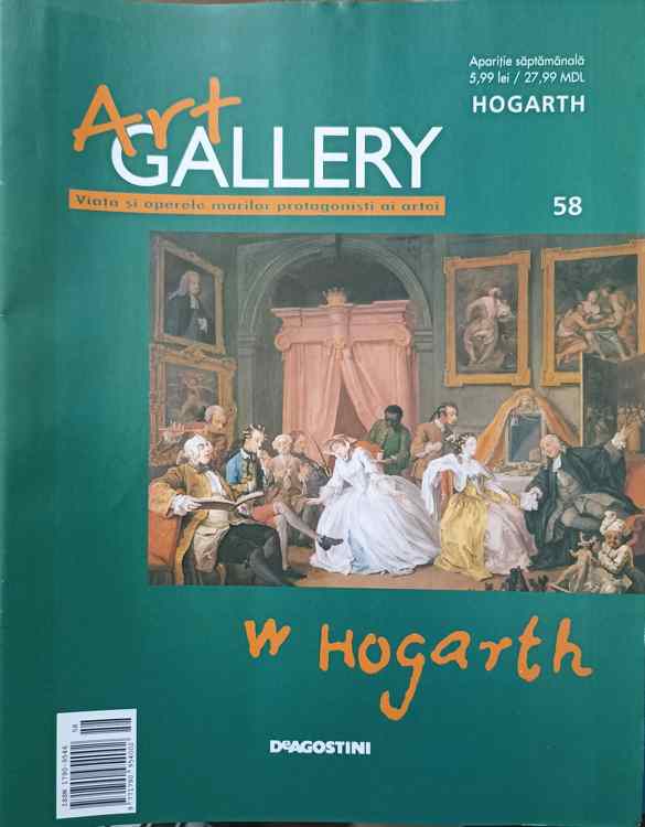 Vezi detalii pentru Revista Art Gallery Nr.58 Hogarth