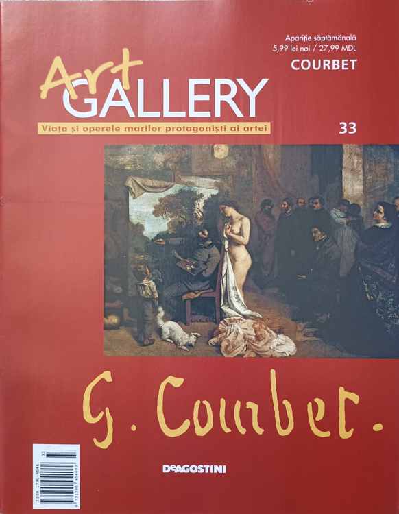 Vezi detalii pentru Revista Art Gallery Nr.33 Courbet