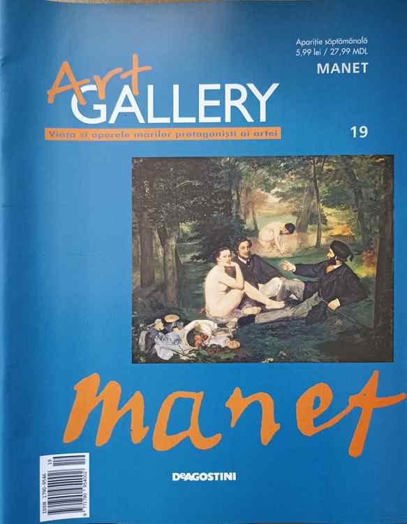 Vezi detalii pentru Revista Art Gallery Nr.19 Manet