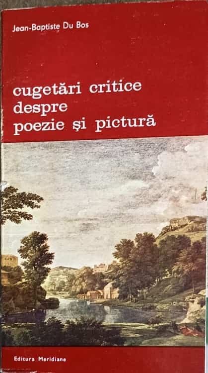 Cugetari Critice Despre Poezie Si Pictura