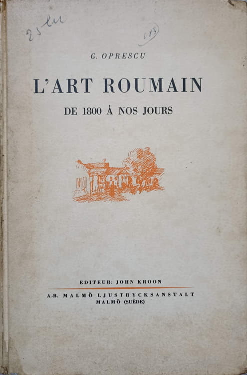 L'art roumain de 1800 a nos jours