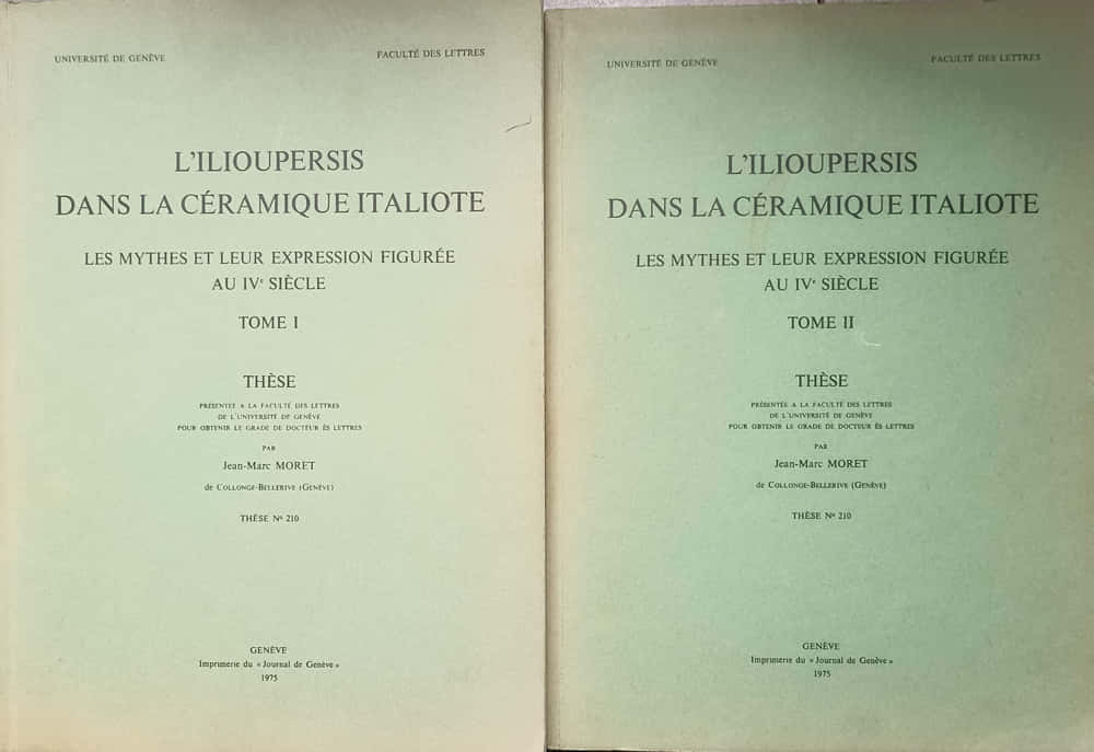 L'ilioupersis dans la ceramique italiote vol.1-2