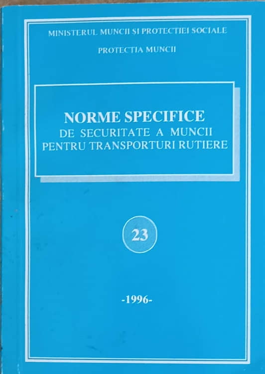 Norme Specifice De Securitate A Muncii Pentru Transporturi Rutiere 23