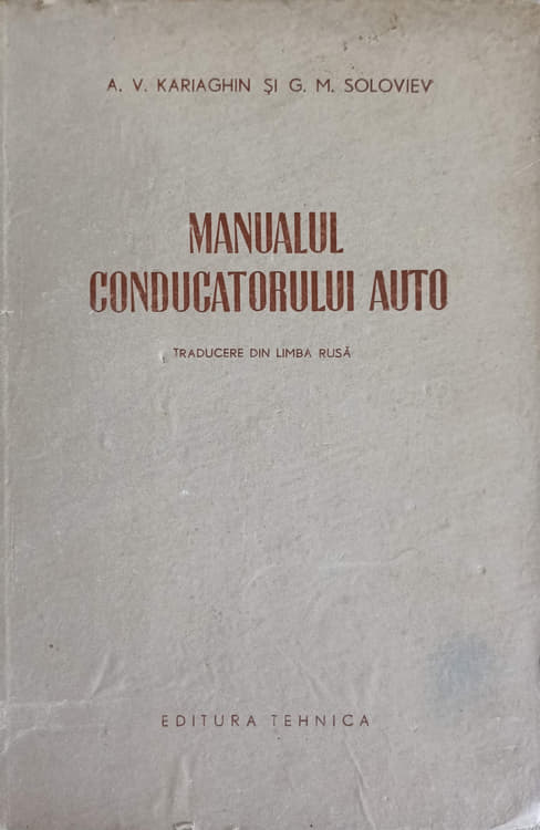 Vezi detalii pentru Manualul Conducatorului Auto