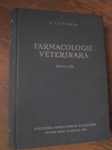 Vezi detalii pentru Farmacologie Veterinara