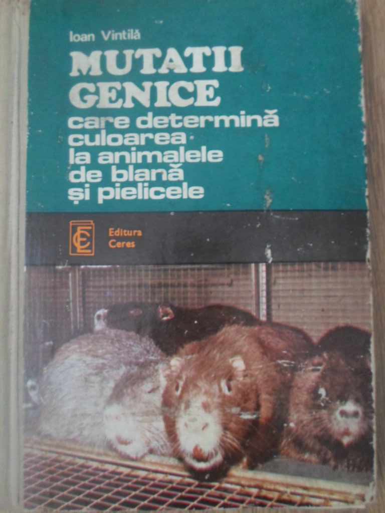 Mutatii Genice Care Determina Culoarea La Animalele De Blana Si Pielicele