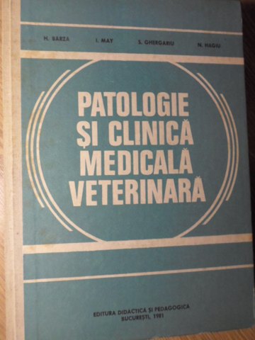 Vezi detalii pentru Patologie Si Clinica Medicala Veterinara