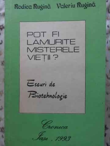 Pot Fi Lamurite Misterele Vietii? Eseuri De Biotehnologie