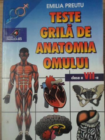 Teste Grila De Anatomia Omului. Clasa A Vii-a