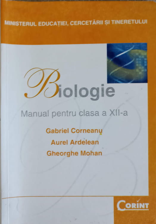 Biologie. Manual Pentru Clasa A Xii-a