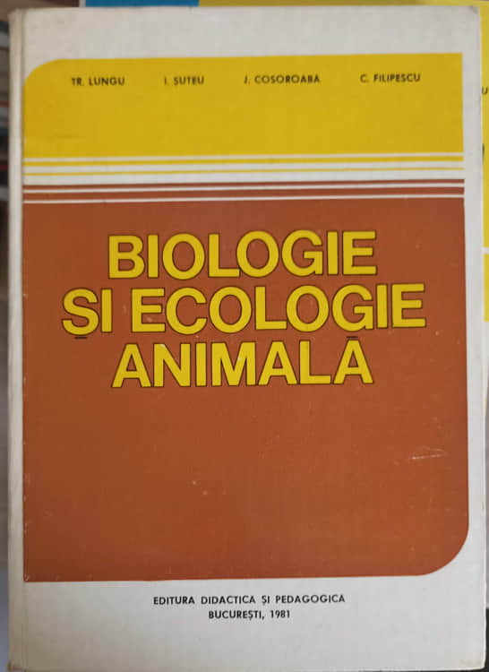 Biologie Si Ecologie Animala