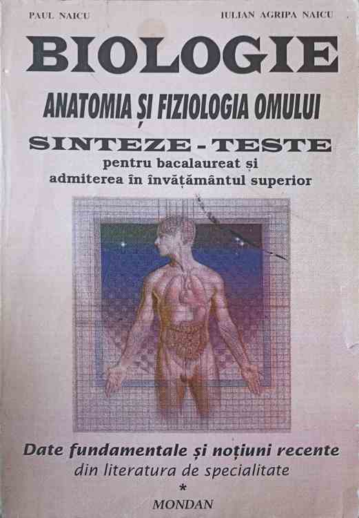 Vezi detalii pentru Biologie. Anatomia Si Fiziologia Omului. Sinteze-teste Pentru Bacalaureat Si Admiterea In Invatamantul Superior