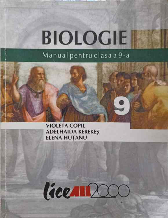 Biologie. Manual Pentru Clasa A 9-a (b1, B2)