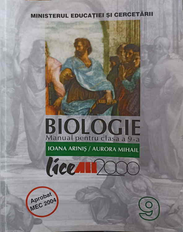 Biologie. Manual Pentru Clasa A 9-a