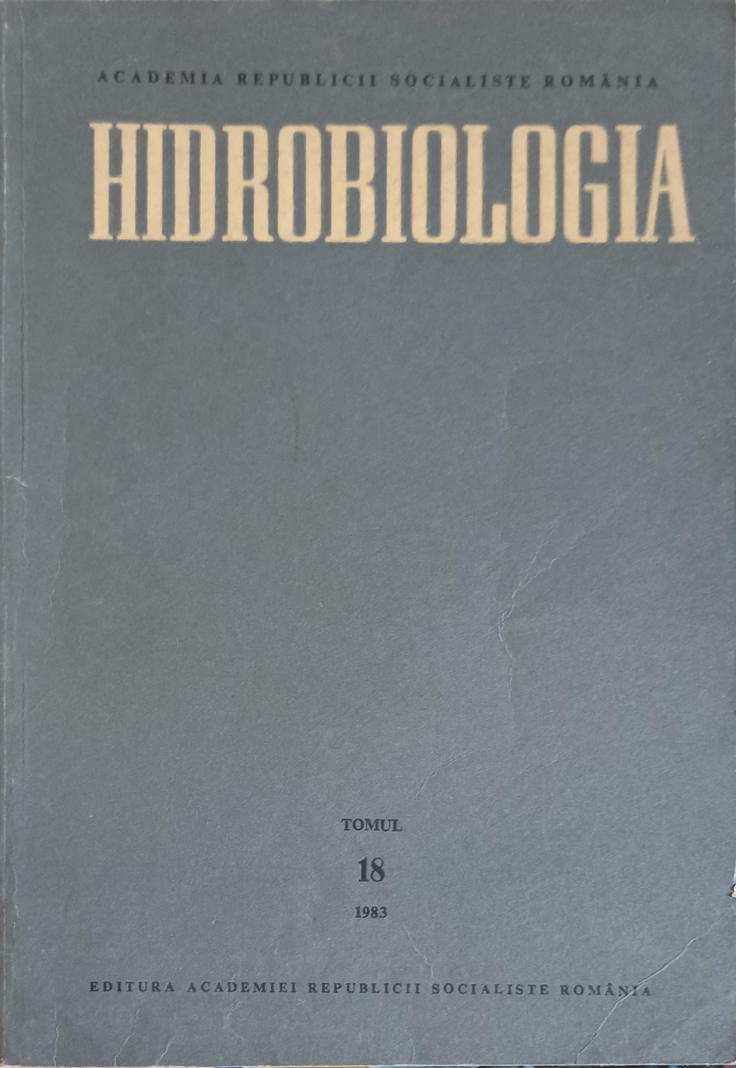 Vezi detalii pentru Hidrobiologia