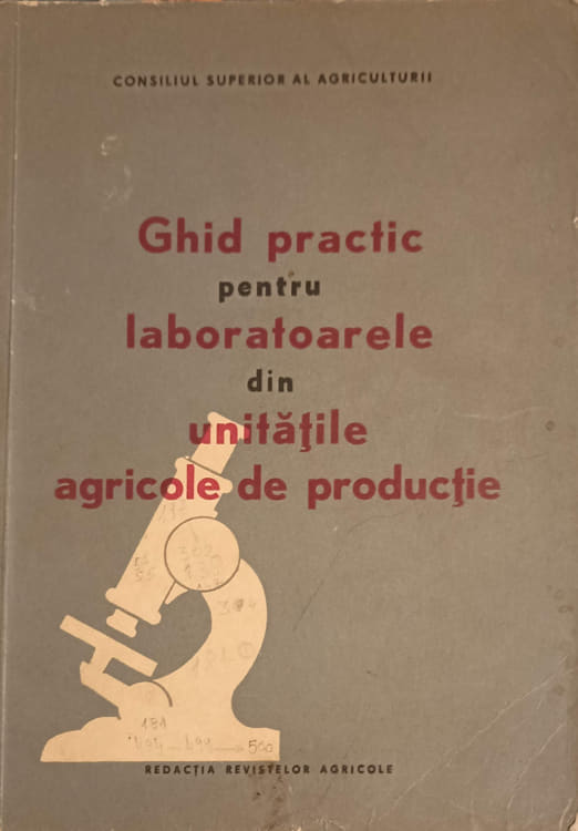 Vezi detalii pentru Ghid Practic Pentru Laboratoarele Din Unitatile Agricole De Productie