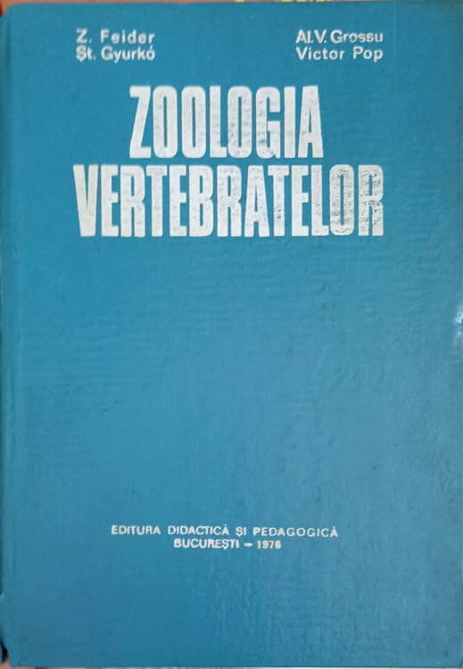 Vezi detalii pentru Zoologia Vertebratelor