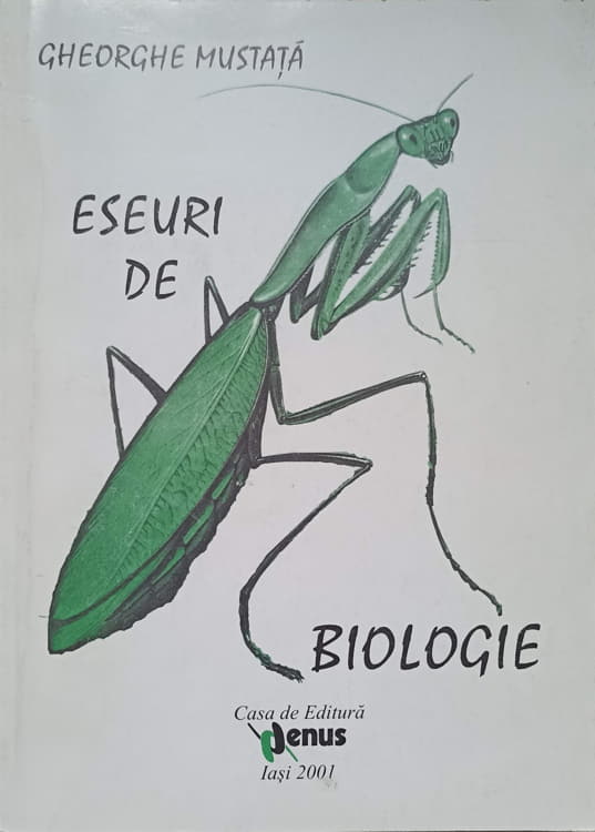 Vezi detalii pentru Eseuri De Biologie