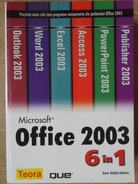 Vezi detalii pentru Microsoft Office 2003. 6 In 1