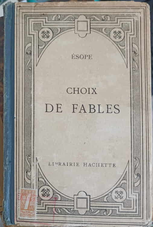 Choix de fables d'esope