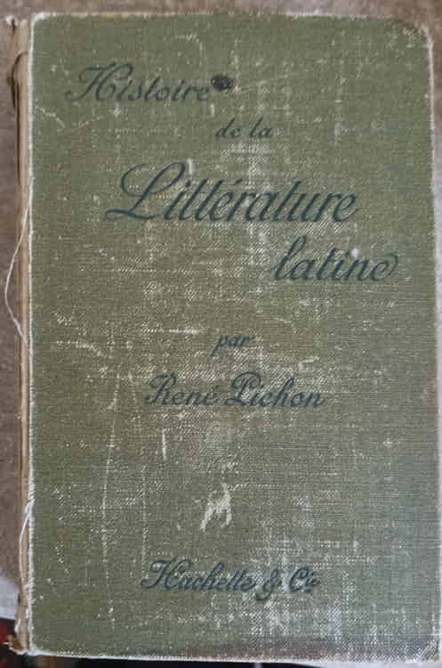 Vezi detalii pentru Histoire De La Litterature Latine