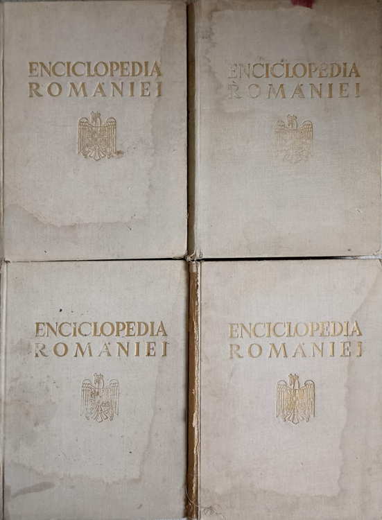 Enciclopedia Romaniei Vol.1-4