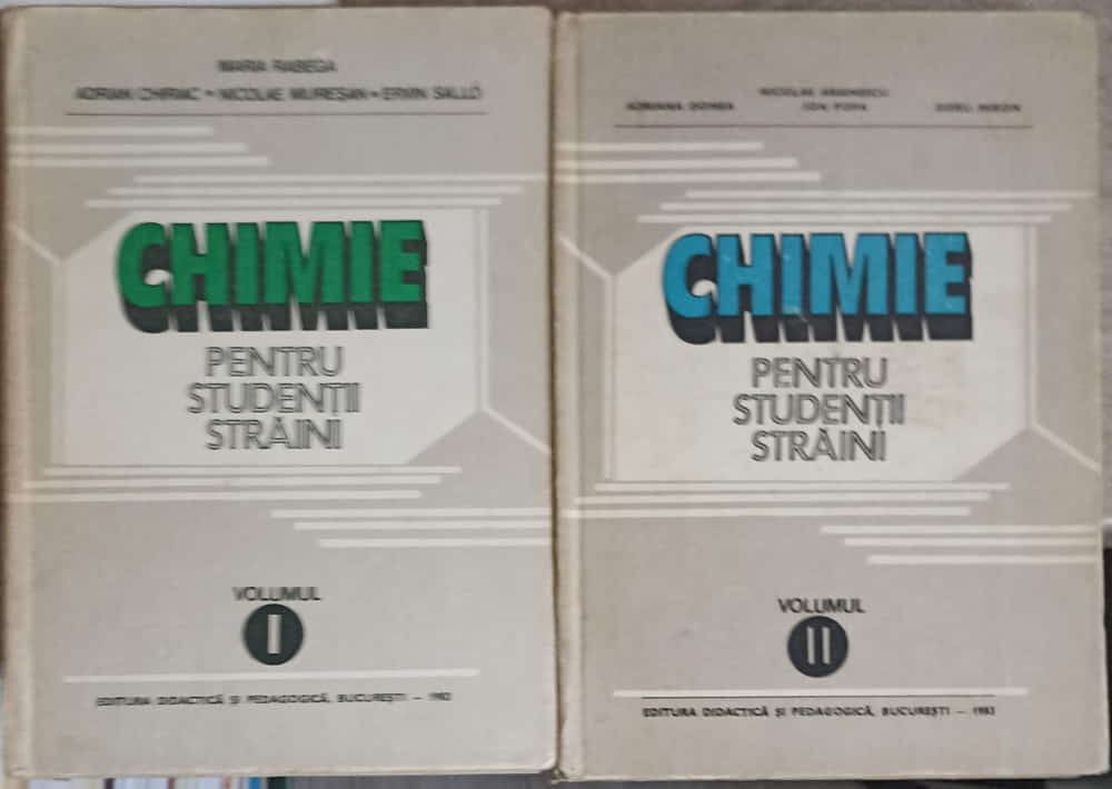 Vezi detalii pentru Chimie Pentru Studenti Straini Vol.1-2