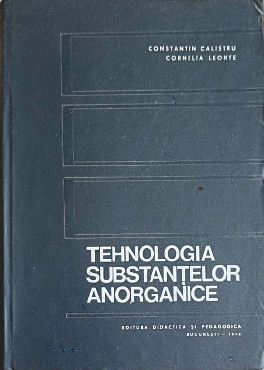 Tehnologia Substantelor Anorganice