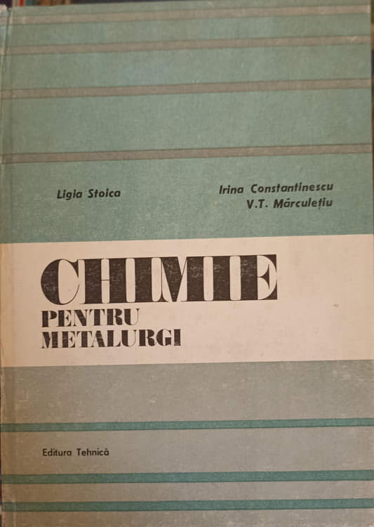 Chimie Pentru Metalurgi