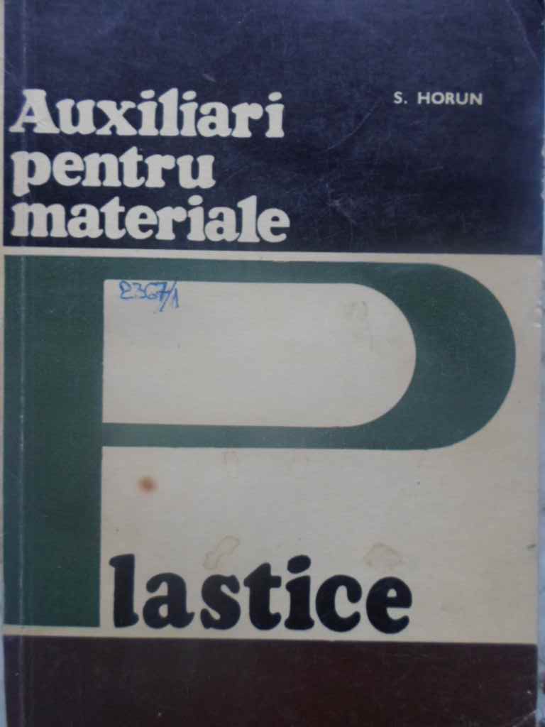 Auxiliari Pentru Materiale Plastice