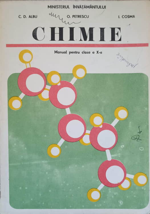 Chimie. Manual Pentru Clasa A X-a