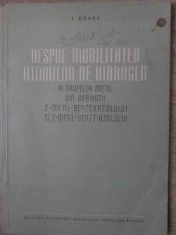 Despre Mobilitatea Atomilor De Hidrogen Ai Grupelor Metil Din Derivatii 2-metil-benzoxazolului