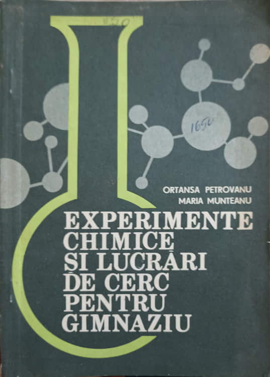 Vezi detalii pentru Experimente Chimice Si Lucrari De Cerc Pentru Gimnaziu