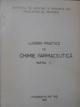 Lucrari practice de chimie farmaceutica partea i