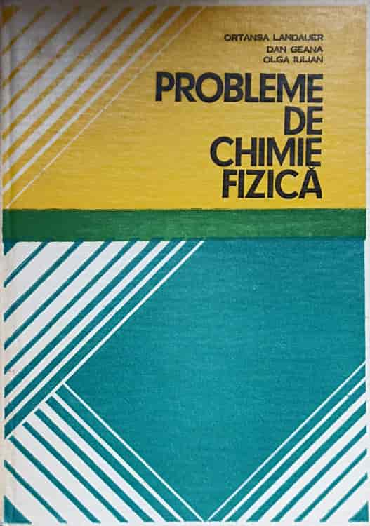 Probleme De Chimie Fizica