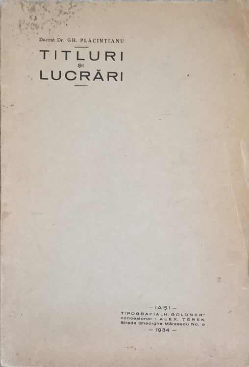 Vezi detalii pentru Expunere De Titluri Si Lucrari Stiintifice