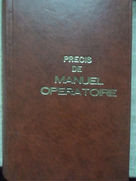 Precis De Manuel Operatoire