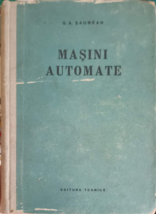 Vezi detalii pentru Masini Automate