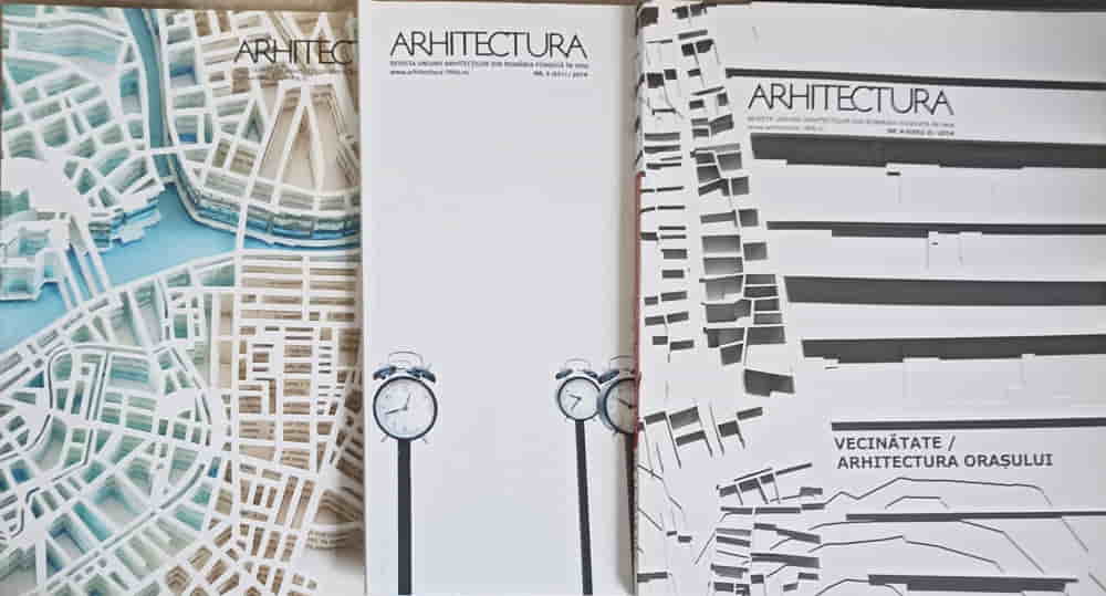 Lot 3 Revista Arhitectura Anul 2014 (nr.1, 3, 4-5)